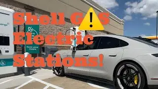 Took My Porsche Taycan GTS To Our First Shell Electric ⚡️ Station‼️