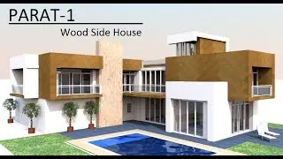 Sweet Home 3D Wood Side House Project A to Z Part-1