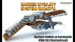45 t/god z💥 wydajność kombajnu ✅ Rostselmash RSM 161  [Korbanek]
