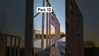 Assembling And Lifting A Wall 1.5 Floors High 