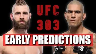 UFC 303 Alex Pereira vs Jiri Prochazka Early Picks and Breakdowns!