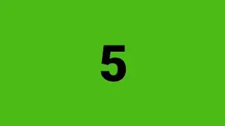 5 seconds countdown green screen || VESL || #greenscreen || #trending || #countdown