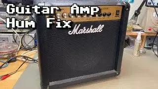 Marshall G15R CD Guitar Amp Hum Fix