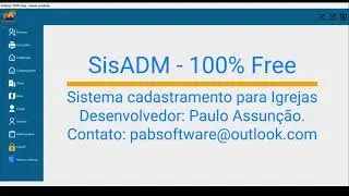 SisADMPAB   Sistema de Cadastramento para igrejas, 100% Free