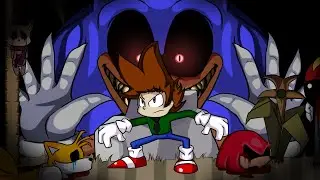Sonic.exe: One More Time Meets FNF! Pixel VS Sonic OMT! - Friday Night Funkin' Mods