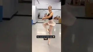 Beautiful ballet dance pirouette moments 💖 | cute female ballerina
