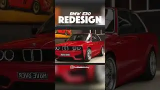 BMW E30 but with a modern touch