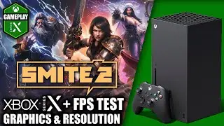 Smite 2  - Xbox Series X Gameplay + FPS Test