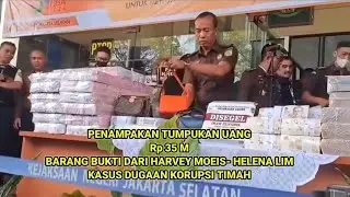 Penampakan Uang Rp 35 M Dan Barang Mewah Kasus Dugaan Korupsi Timah Harvey Moeis - Helena Lim