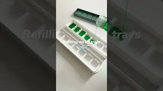 Refilling my ice trays 