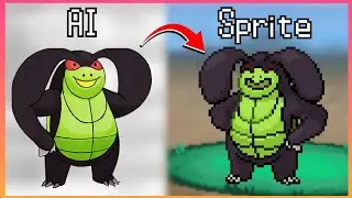 I Made AI Generated Pokemon Into Animated Sprites