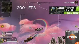 Apex legends on AMD Ryzen 5 5600G + GTX 1660 super (16gb 4200mhz ram)