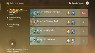 Survey site stormterror's lair genshin impact