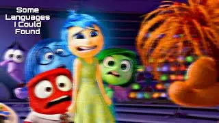 Inside Out 2  in Some languages / Minzy.
