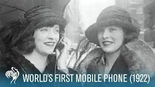 Worlds First Mobile Phone (1922) | British Pathé