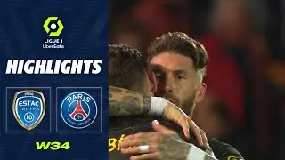 ESTAC TROYES - PARIS SAINT-GERMAIN (1 - 3) - Highlights - (ESTAC - PSG) / 2022-2023