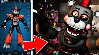 FNAF AR IN ROBLOX - Glamrock Lefty | Roblox - FNAF Prized