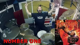 Manowar - Number 1 - Scott Columbus DrumCover by Edo Sala