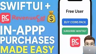In App Purchases in SwiftUI with RevenueCat – iOS Monetization Tutorial 2025