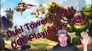 New Duel Tower Season! My First 5 Fights as.... Lich! Lets goooo!!! Should I go back to Livestreams?