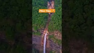 Nohkalikai Falls, Meghalaya #shorts