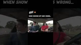 Dude Literally LOST Control Infront of POLICE!