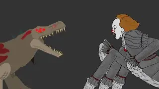 SCP-682 vs IT Animation (DC2)