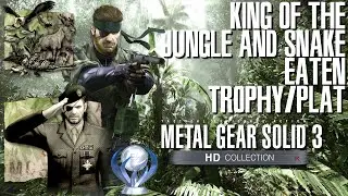 Metal Gear Solid 3: Snake Eater - King of the Jungle & Platinum Trophy/Achievement