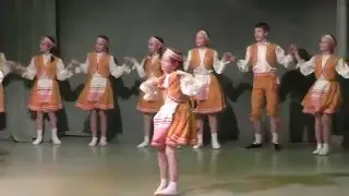 Финский танец - полкис, ансамбль народного танца 