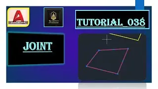 Tutorial: 038/ How to use Join Command/ ऑटोकैड में जॉइन कमाण्ड का यूज़। 
