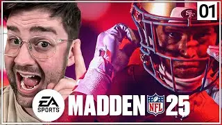 MADDEN 25 Gameplay Walkthrough with James - Part 1 - 🔴LIVE