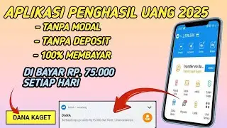APK PENGHASIL SALDO DANA TERCEPAT 2025 TERBUKTI MEMBAYAR - CARA MENDAPATKAN UANG DARI INTERNET 2025