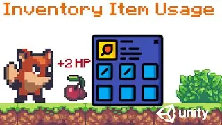 Unity 2D Platformer Tutorial 18 - Consumables (Item Usage In The Inventory)