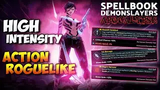 Vampire Survivors Clone Gets COMPLETE REBUILD! | Spellbook Demonslayers - Apocalypse Update