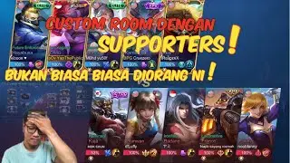 YAPTHEPUBLIC | CUSTOM ROOM WITH SUPPORTERS 🔥 | SANTAI | MOBILELEGENDS |