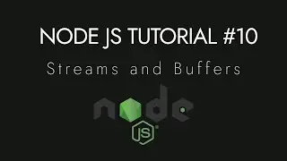 Node.js Crash Course Tutorial #10- Streams and Buffers