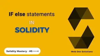 Switch & If else statements in Solidity | Solidity Mastery #5 | Hindi