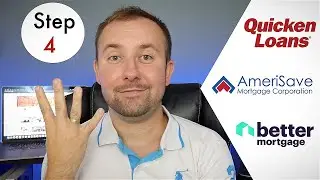How To Refinance Your Home Mortgage - Comparing Quicken Loans - AmeriSave - Better.com (Step 4)
