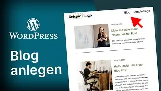 WordPress Blog anlegen und in der Navigation verlinken