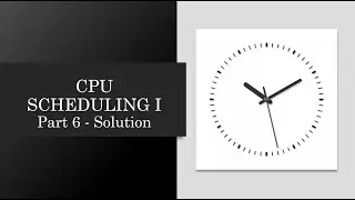 CPU Scheduling I - Part 6 (Simulation of FCFS) | Implementation/Solution Code of FCFS Algorithm in C