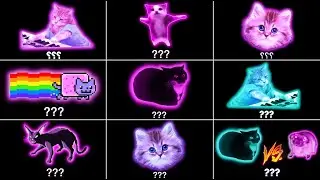 130 😺 Maxwell The Cat, Piano Cat, Nyan Cat & Other CATs Sound Variations in 560 Seconds [MEGA MIX]