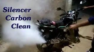 Bike Silencer Carbon Cleaning