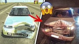 СБОРКА АВАРИЙ НА РЕАЛЬНЫХ СОБЫТИЯХ В ВАЗ КРАШ ТЕСТ!