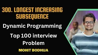 300. Longest Increasing Subsequence | Python | Dynamic Programming ||