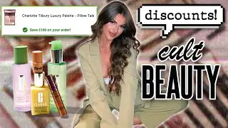 I used this Cult Beauty discount code and got £100.00 of free makeup!