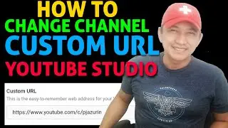 HOW TO CHANGE CHANNEL CUSTOM URL YOUTUBE STUDIO 2020