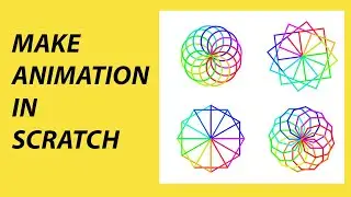 Lecture: 16 | MAKE ANIMATION IN SCRATCH | MULTIPLE SHAPES | SCRATCH TUTORIAL
