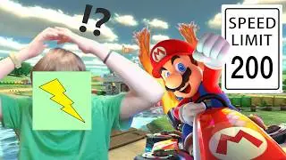 I played MARIO KART on ULTRA FAST MODE (insane)