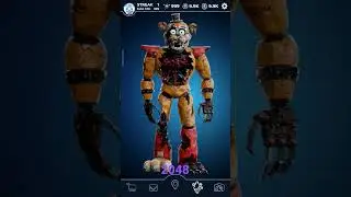 fnaf glamrock Freddy evolution 2040-2053 