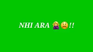#AashuCreation || Uski maka jo ESA paper Banaye very interesting iMovie green screen ||